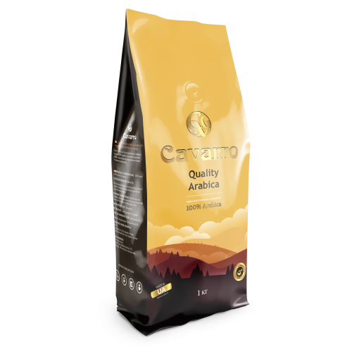 Кава в зернах TM Cavarro "Quality Arabica", 1 кг
